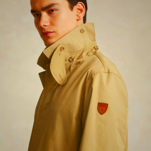 Ralph Lauren Men's Water-Repellent Hooded Coat Brown WKLG25183