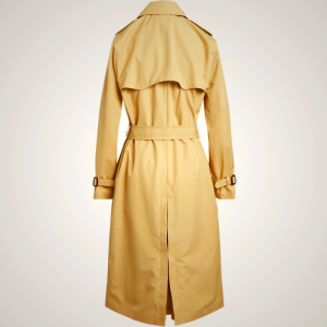 Ralph Lauren Women's Cotton Poplin Trench Coat in Brown | CYGI85346