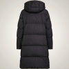 Ralph Lauren Women's Crest-Patch Hooded Long Down Coat Black