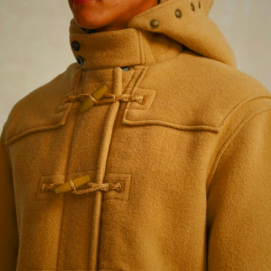 Ralph Lauren Double-Faced Wool Toggle Coat for Men in Brown | UBDJ71028