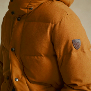 Ralph Lauren Men's The Wainwright Lana-Blend Down Coat Black