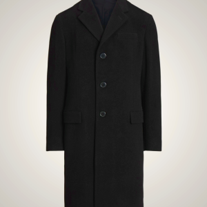 Ralph Lauren Brushed Twill Blazers for Men | Black TopCoats