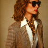 Ralph Lauren Kamryn Patchwork Tweed Blazers for Women | Multicolor BPWY81072