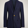 Ralph Lauren Polo Wool Twill Blazers for Men in Navy Blue | QNLV73092