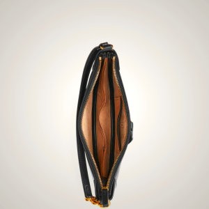 Ralph Lauren Polo ID Calfskin Mini Shoulder Bag Black Women 2025