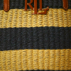 Ralph Lauren Straw Medium Tote Bag with Stripes | Hartley Design