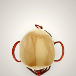 Ralph Lauren Women's Medium Basket-Weave Leather Tote Bag Black | OFGT12934