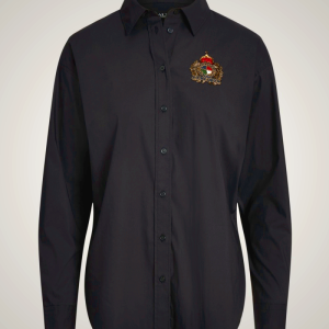 Ralph Lauren Beaded-Crest Stretch Cotton Blend Shirt for Women