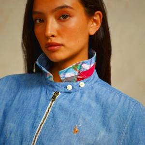 Ralph Lauren Reversible Cotton Windbreaker for Women in Brown | TXYE20743