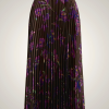 Ralph Lauren Floral Pleated Satin Skirt for Women | TQUC15680