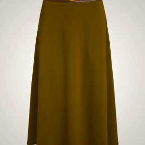 Ralph Lauren A-Line Ponte Skirt with Buckle Trim for Women | AJFP10923