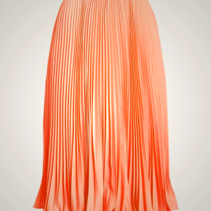 Ralph Lauren Pleated Midi Skirt for Women in Coral | QZAH47615