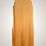 Ralph Lauren Satin Pleated A-Line Midi Skirt for Women