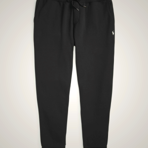 Ralph Lauren Double-Knit Sport Pants for Men in Black | CEGR83471