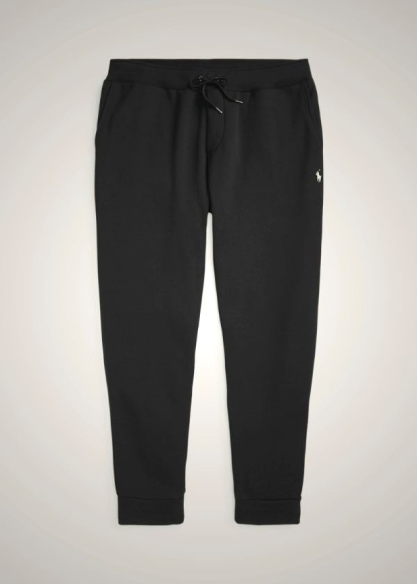 Ralph Lauren Double-Knit Sport Pants for Men in Black | CEGR83471