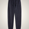 Ralph Lauren Herringbone Knit Jogger Pants for Women in Blue | ADUS01578