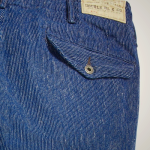 Ralph Lauren Sport Pants Indigo Linen-Cotton Blend for Men | DIFX25687