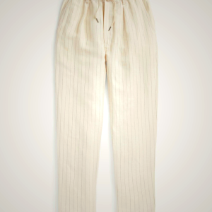 Ralph Lauren Slim Tapered Fit Polo Prepster Sports Pants for Men in Black | JIYT95263