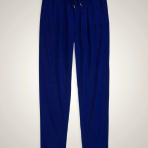 Ralph Lauren Slim Tapered Fit Polo Prepster Athletic Pants for Men in Navy Blue | ATOB15923