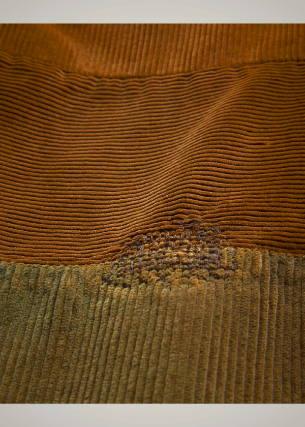 Ralph Lauren Distressed Corduroy Pants for Men in Navy Blue | FTEH74231