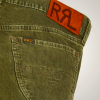 Ralph Lauren High Slim Fit Corduroy Pants for Men in Olive Green | YBWT72345