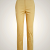 Ralph Lauren Double-Faced Stretch Cotton Pants for Women in Brown | VKFC81567