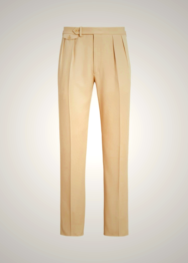 Ralph Lauren Gregory Hand-Tailored Pants for Men in Brown | BRAL86174
