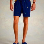 Ralph Lauren Traveller Classic Swim Trunk 14.6cm Navy Blue Men's Short