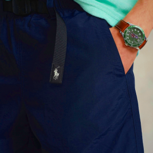 Ralph Lauren Men's 15.2cm Water-Resistant Hiking Shorts Navy Blue