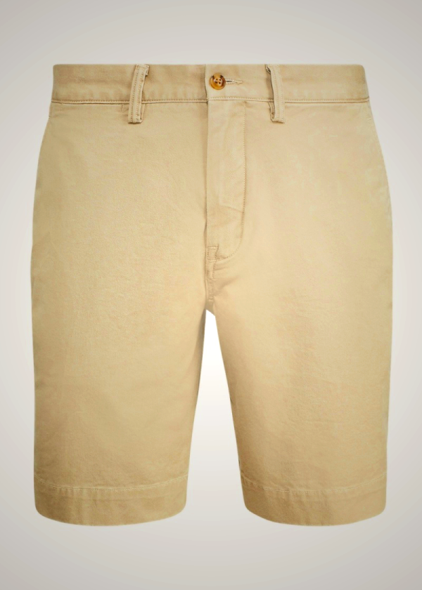 Ralph Lauren Men's 22.9cm Stretch Classic Fit Chino Shorts Brown