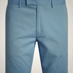 Ralph Lauren Men's 22.9cm Stretch Slim Fit Chino Shorts Blue | NRXK70295