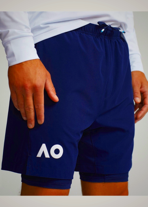 Ralph Lauren Australian Open Ballperson Shorts Navy Blue | NCML93651