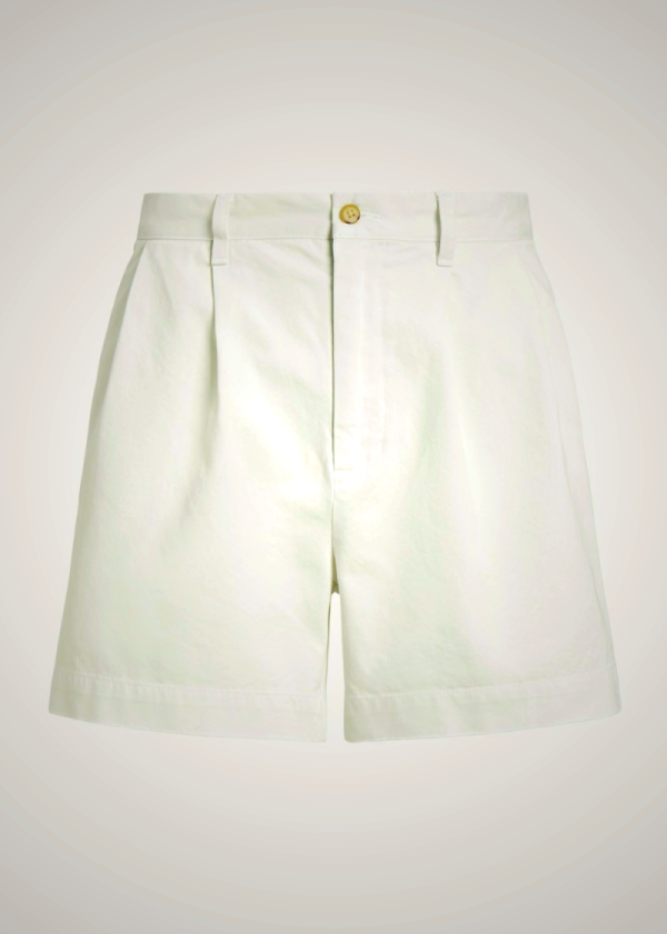 Ralph Lauren Cormac Shorts 12.7cm Relaxed Fit Plaid White Mens