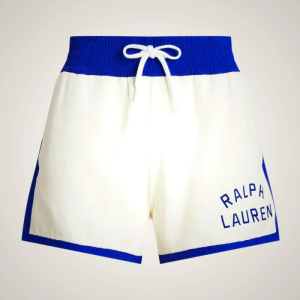 Ralph Lauren Polo Ball Hybrid Fleece Shorts for Women - White | GJQO49081