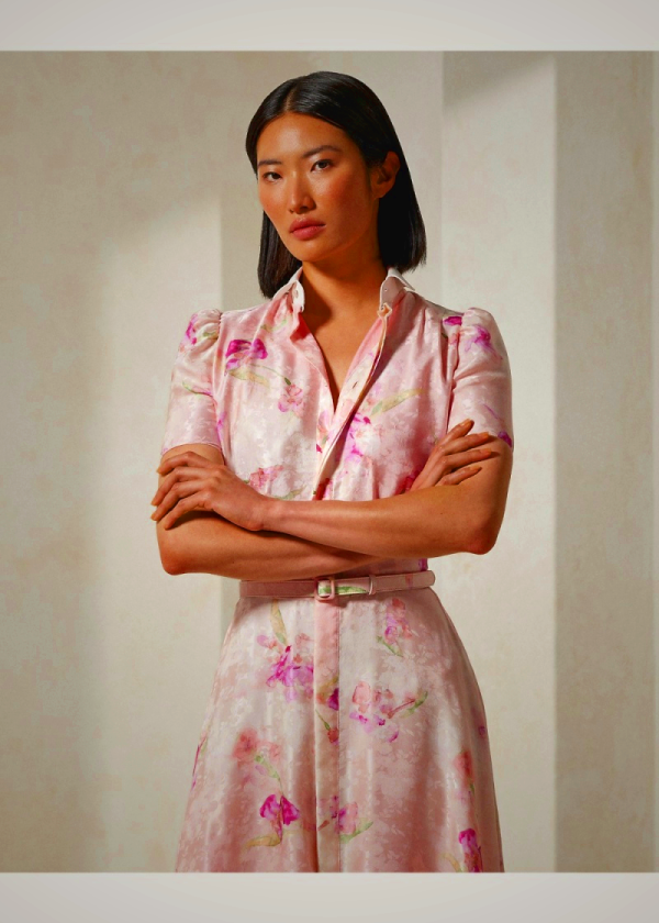 Ralph Lauren Lunar New Year Emeline Floral Dress for Women | Multicolor